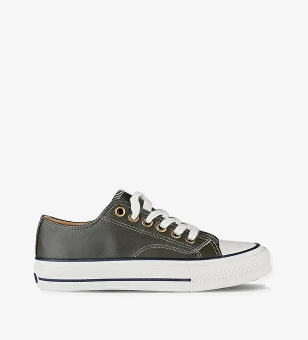 Navar Basic Unisex Genç Haki Sneaker - Görsel 1