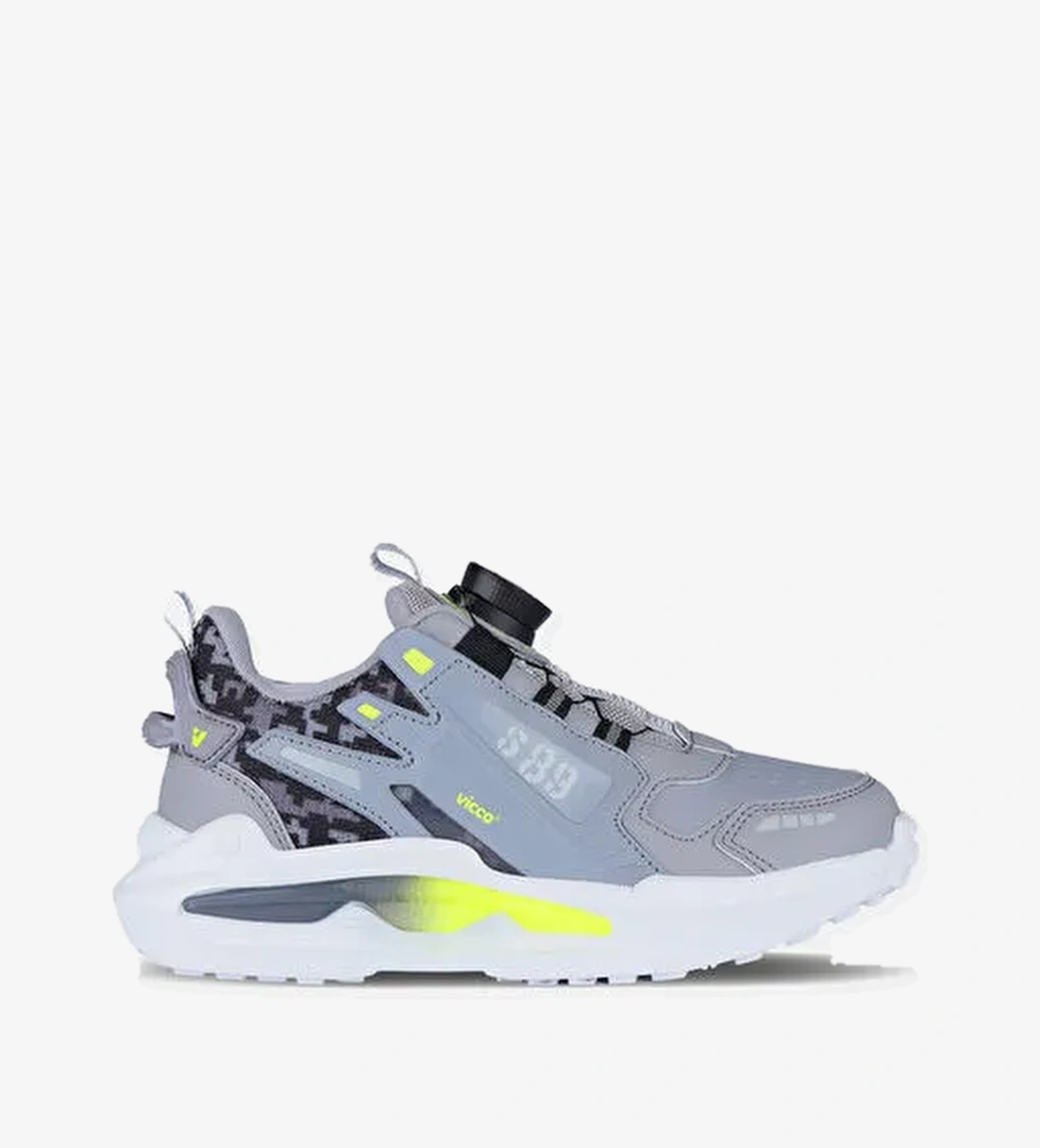 Vicco Code Hafif Erkek Çocuk Okul Öncesi Gri Spor Ayakkabı model görseli