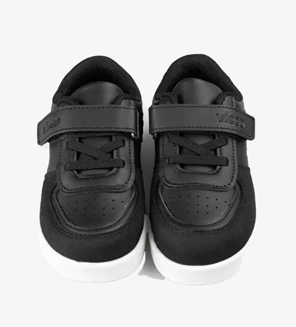 Sam Işıklı Unisex Çocuk Siyah/Beyaz Sneaker - Görsel 1