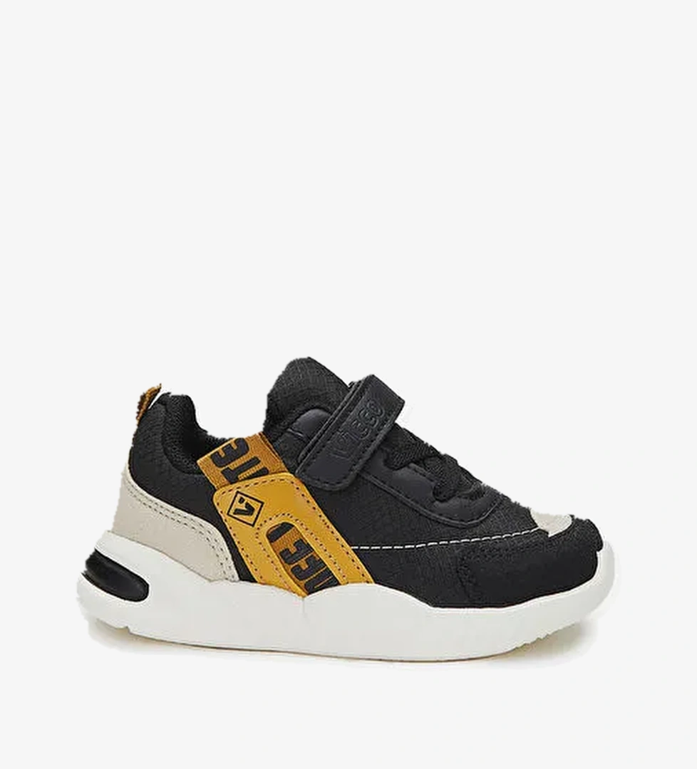 Tino Hafif Erkek Çocuk Okul Öncesi Siyah Spor Ayakkabı - Görsel 1