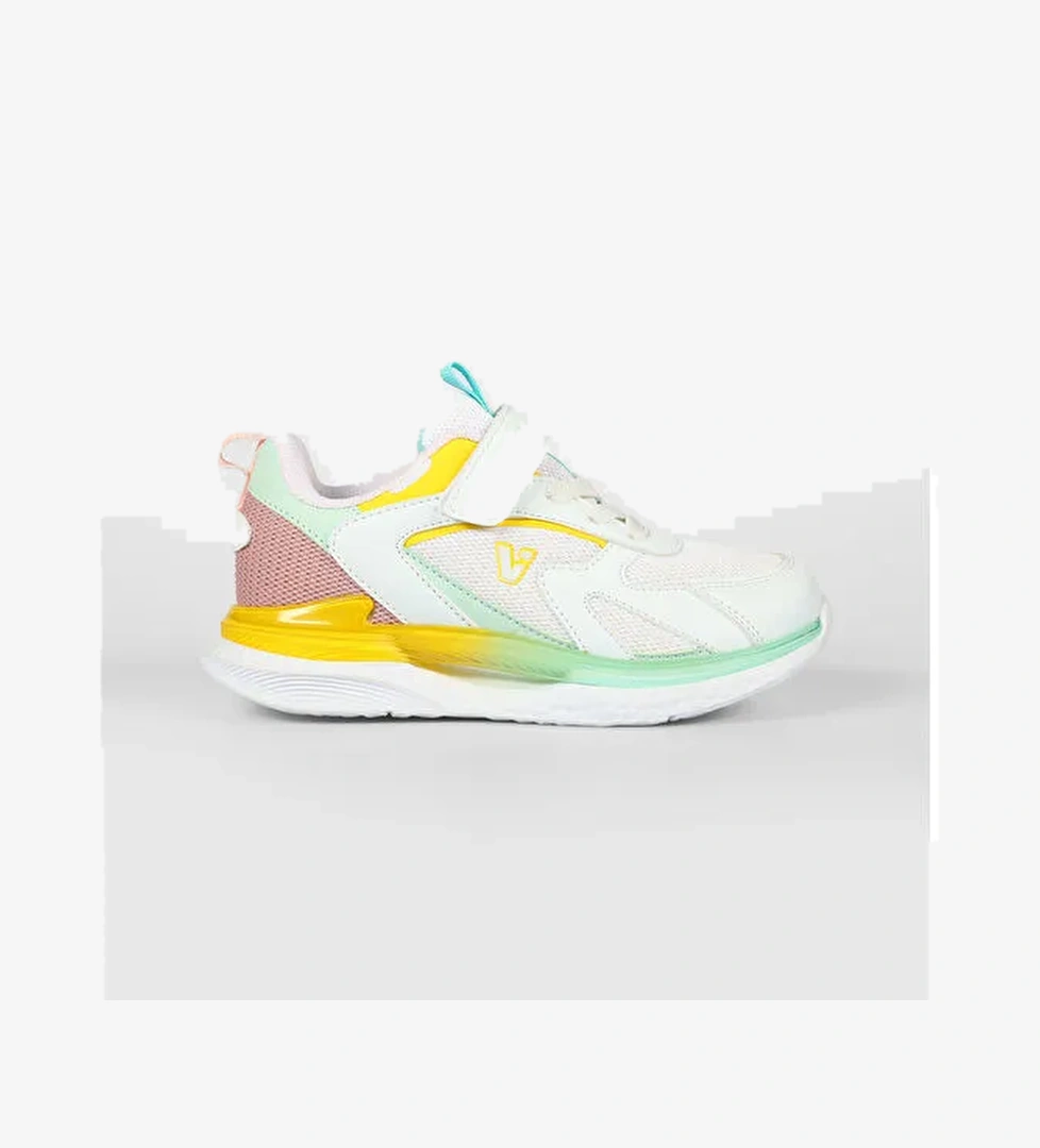 Vicco Massa Hafif Kız Çocuk Beyaz/Pudra Sneaker model görseli