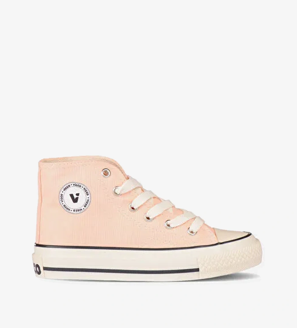 Star Basic Kız Çocuk Pudra Sneaker - Görsel 1