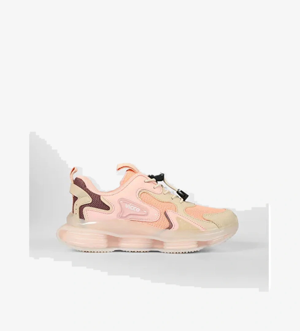 Vicco Mask Havalı Taban Kız Çocuk Okul Öncesi Pudra Spor Ayakkabı model görseli