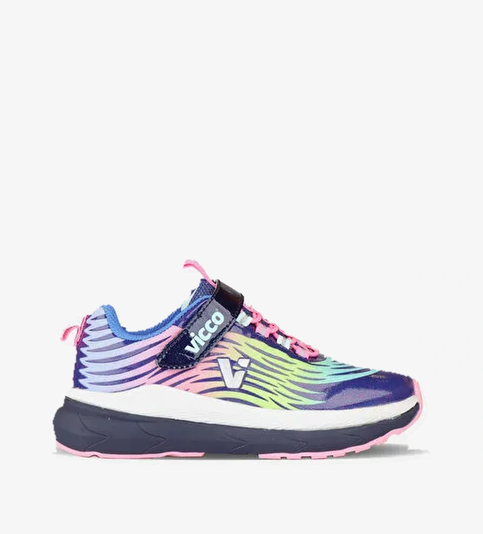 Maggie Işıklı Kız Çocuk Okul Öncesi Lacivert Sneaker - Görsel 1