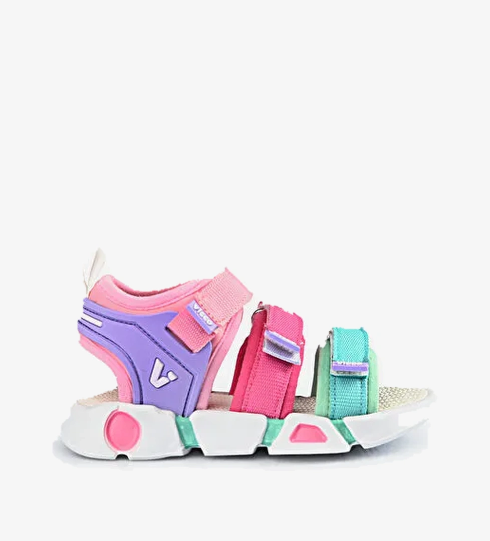 Gorbi Basic Kız Bebek Pembe Sandalet - Görsel 1