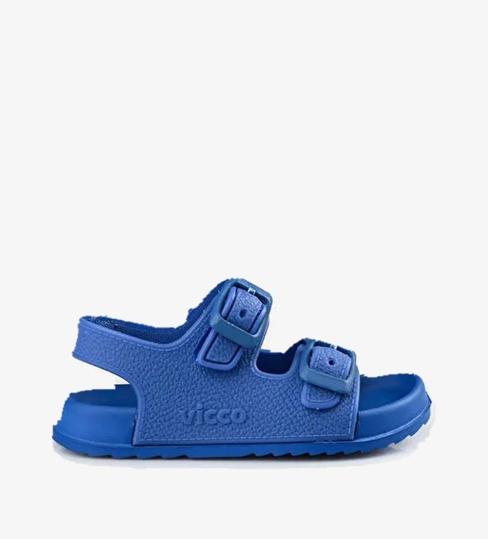 Vicco Bunny Basic Erkek Bebek Saks Mavi Sandalet model görseli