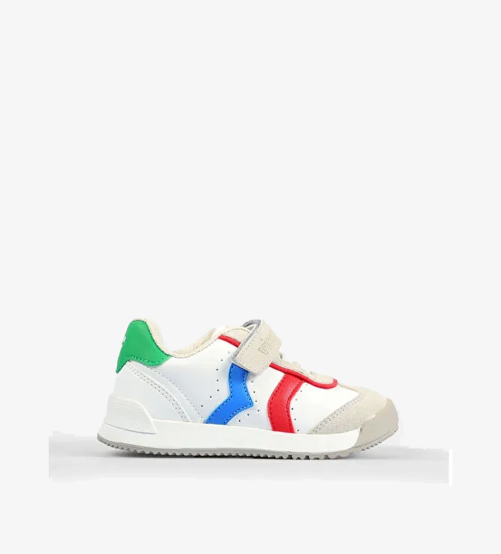 Kiev Basic Unisex Bebek Beyaz Sneaker - Görsel 1