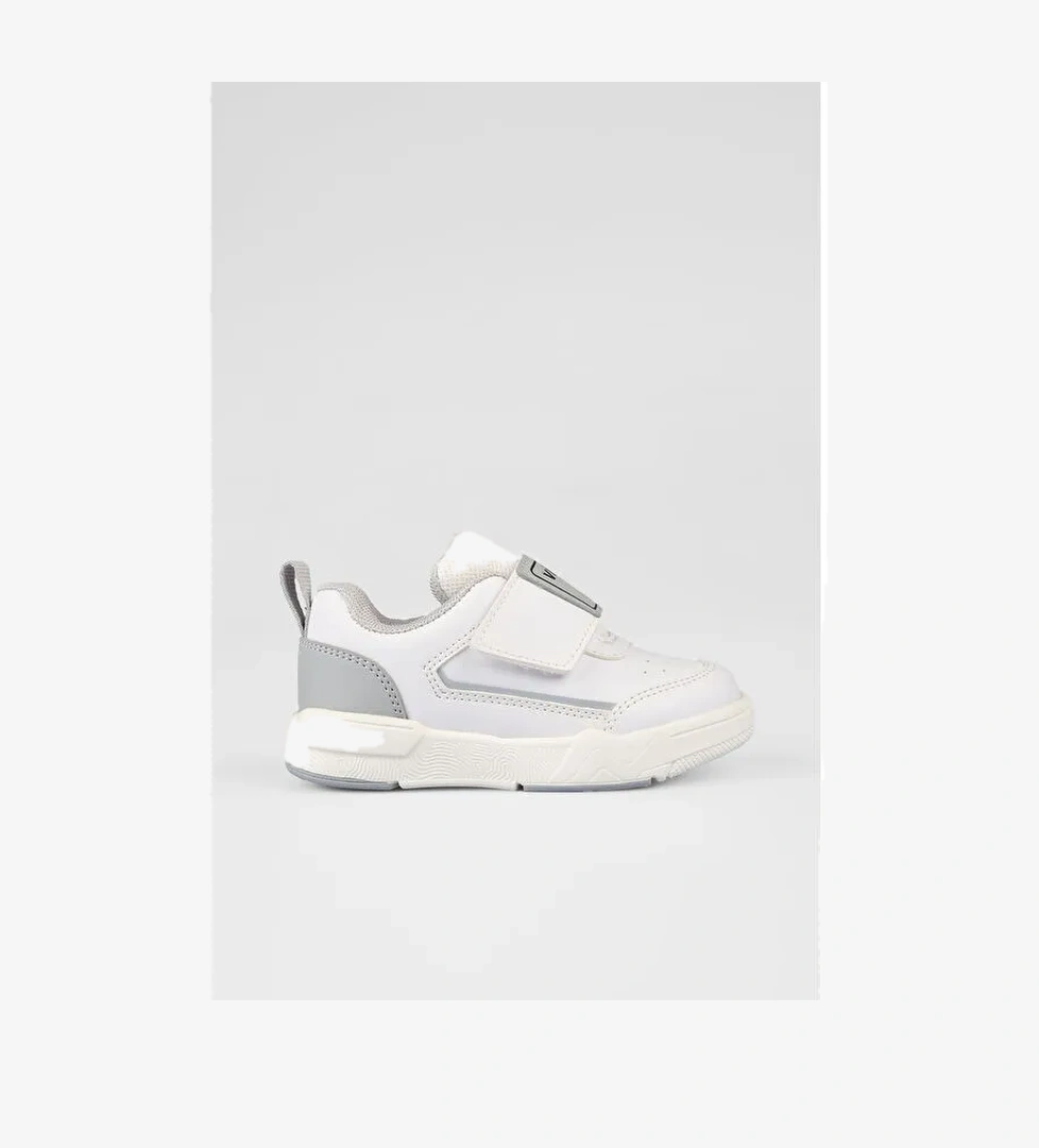 Fidel Hafif Unisex Bebek Beyaz Sneaker - Görsel 1