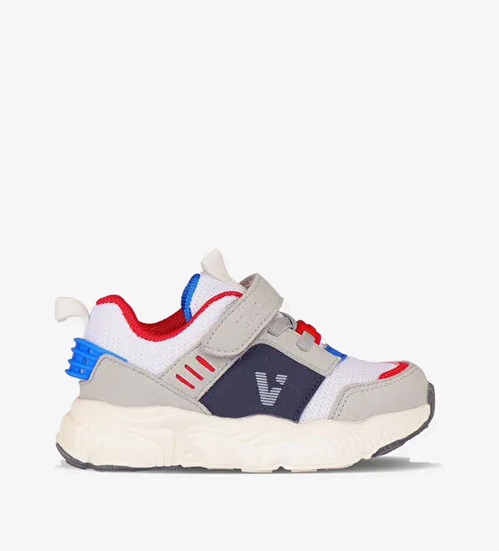 Kong Hafif Erkek Bebek Beyaz/Saks Mavi Spor Ayakkabı - Görsel 1