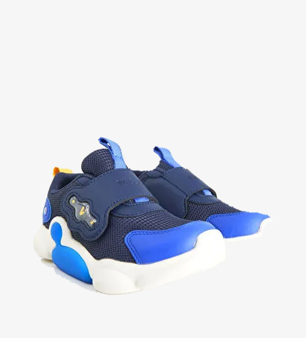 Gum Işıklı Erkek Bebek Lacivert Spor Ayakkabı - Görsel 1