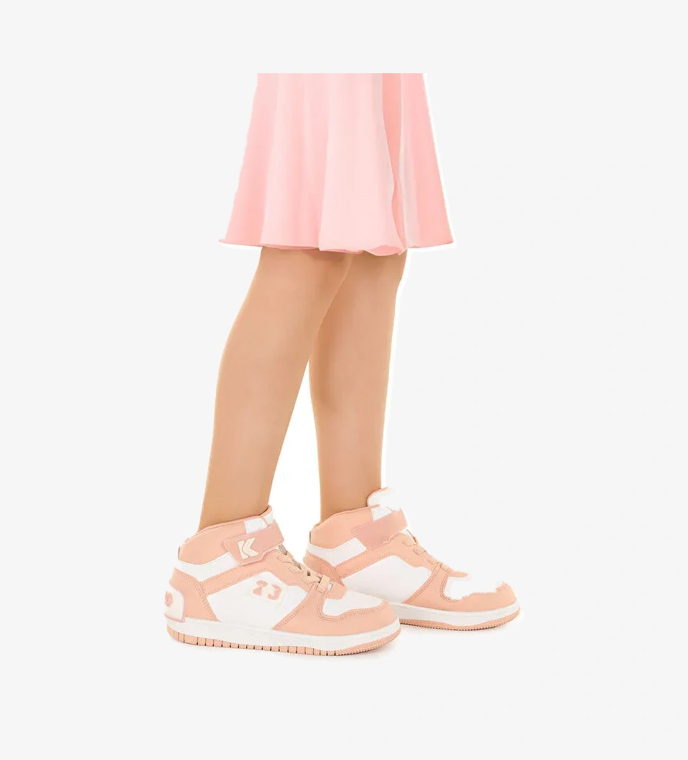 Carde Günlük Cırtlı Kız Çocuk Spor Ayakkabı - Görsel 1