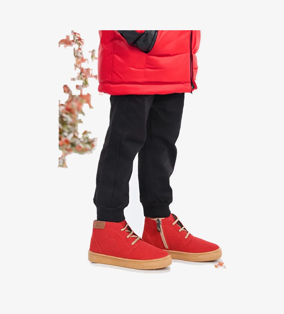 Homer Fermuarlı Kız Çocuk Günlük Bot Ayakkabı