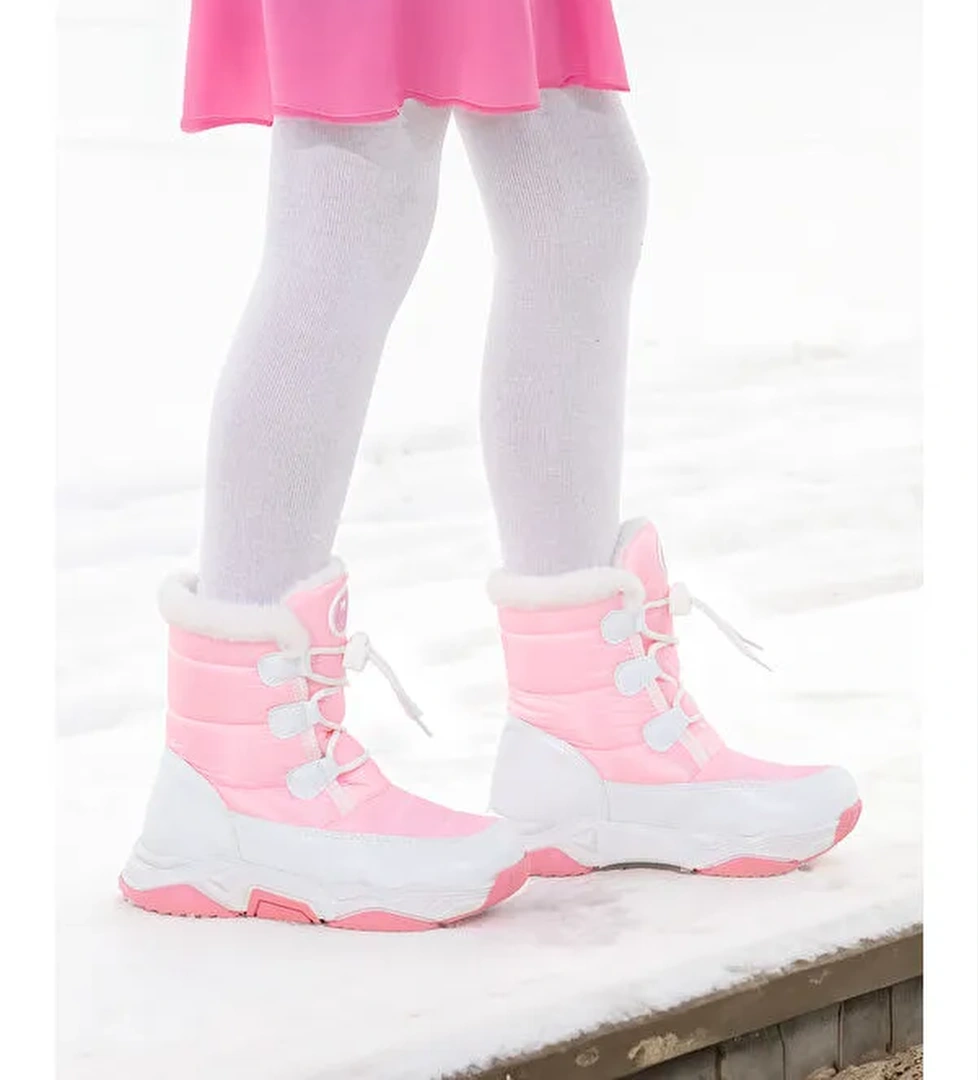 Alison Bağcıklı Kız Çocuk Kar Botu