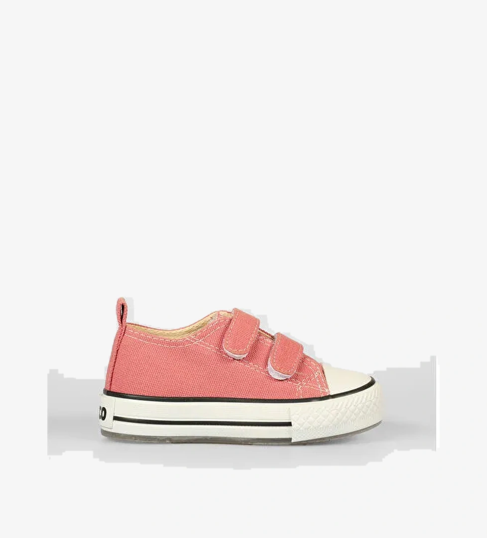 Pino Işıklı Kız Bebek Mercan Spor Ayakkabı - Görsel 1