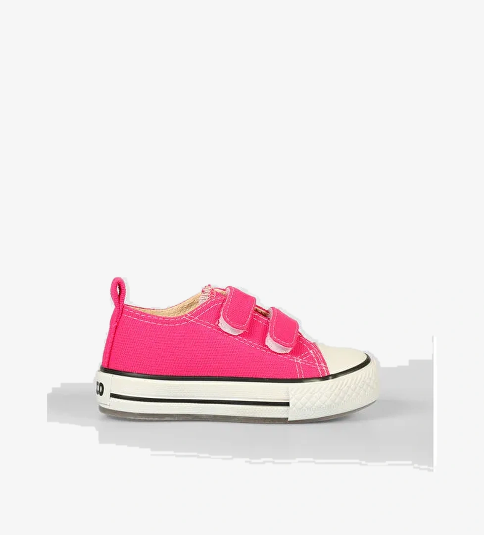Pino Işıklı Kız Bebek Fuşya Spor Ayakkabı - Görsel 1