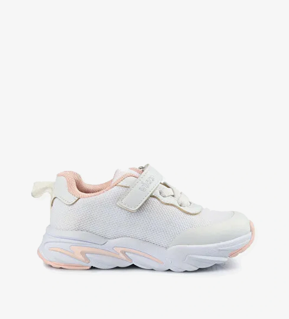 Rover Işıklı Kız Bebek Beyaz Spor Ayakkabı - Görsel 1