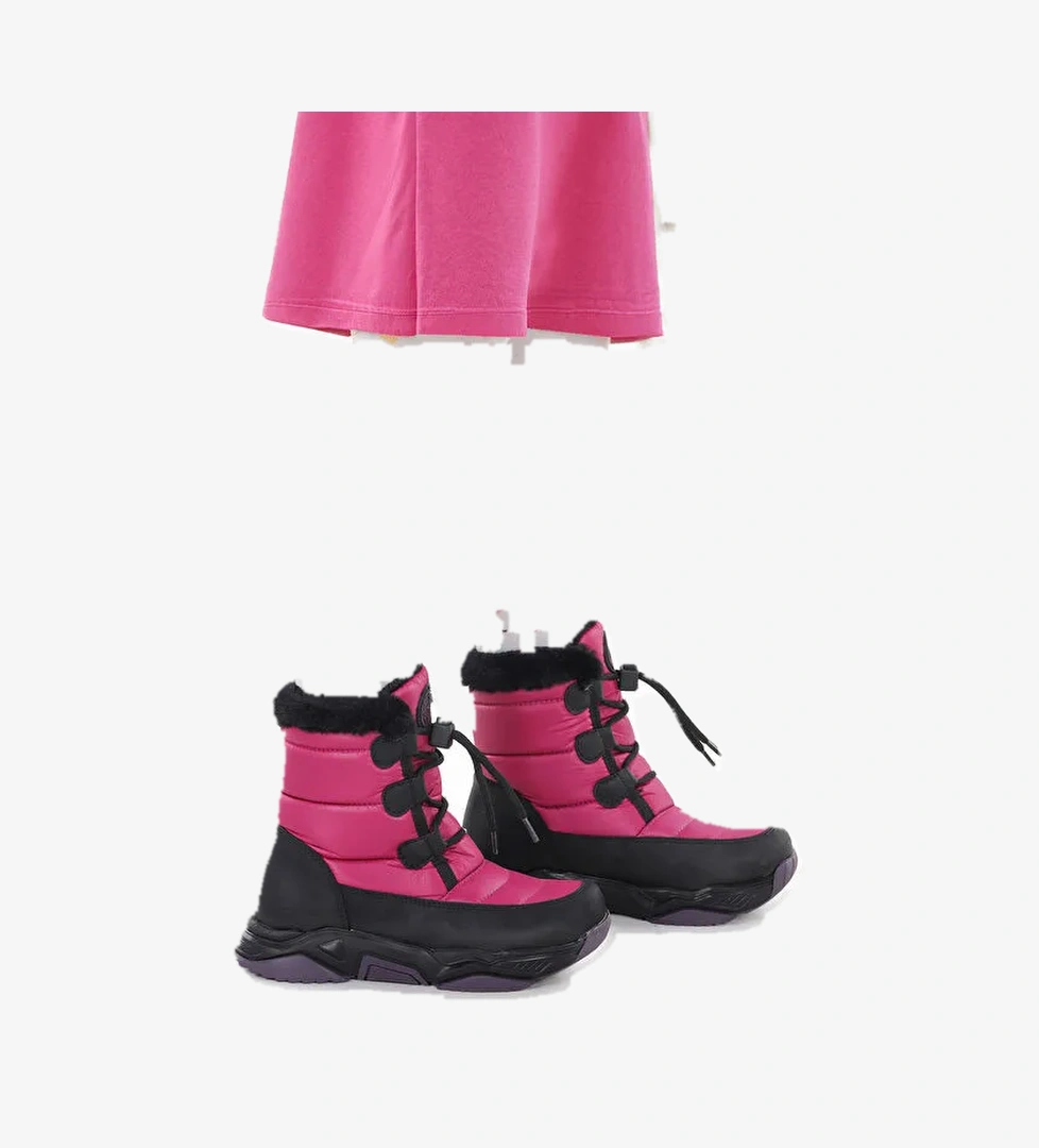 Alison Bağcıklı Kız Çocuk Kar Botu