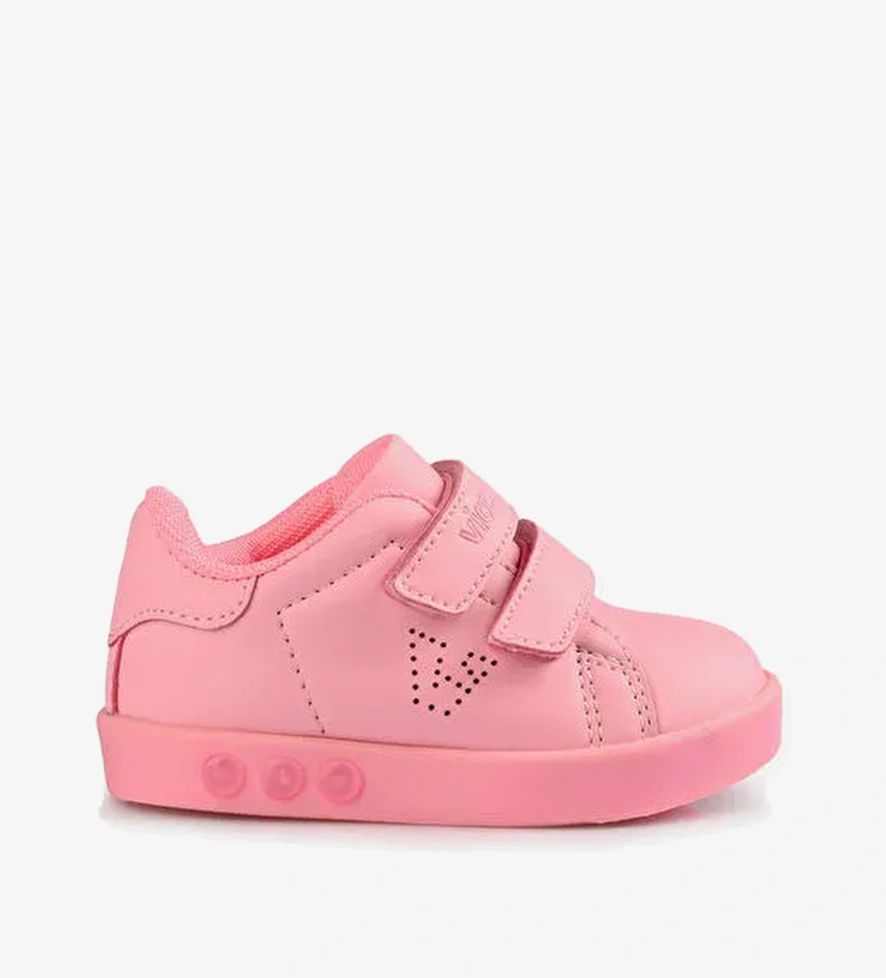 Oyo Işıklı Kız İlk Adım Pembe Sneaker - Görsel 1