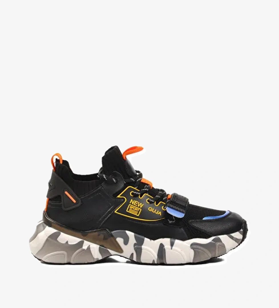 Siyah Erkek Sneaker 24K573 - Görsel 1