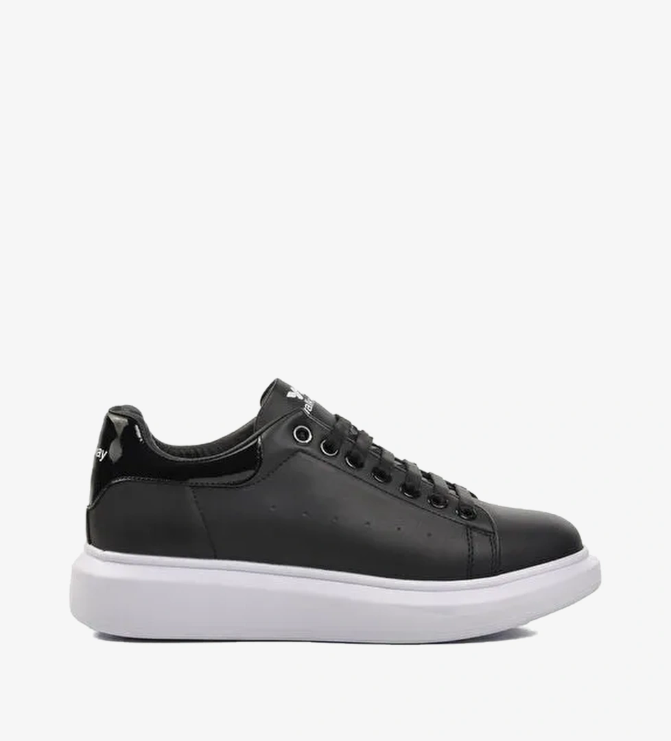 Damascus Siyah-Beyaz Genis Kalip Erkek Sneaker