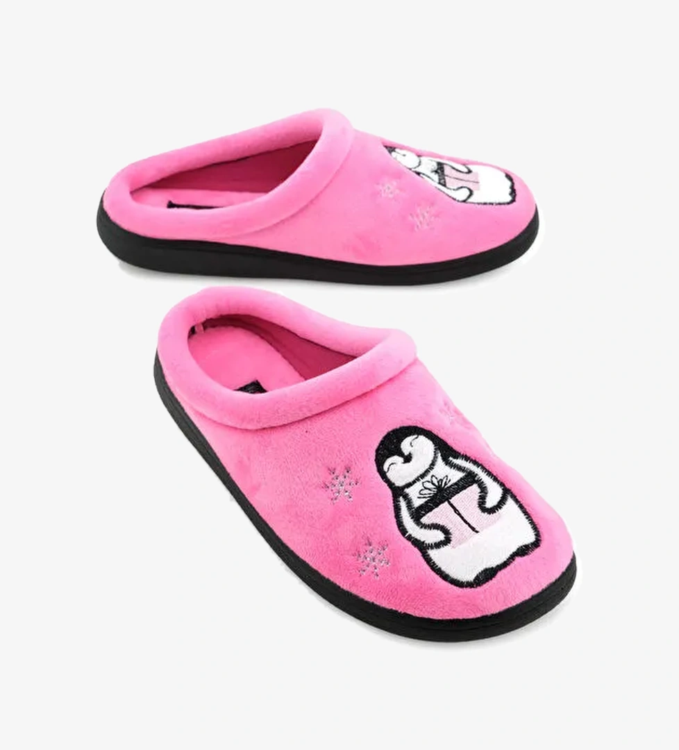 Kadın Kışlık Rahat Taban Ev Gondol Terlik - Görsel 1