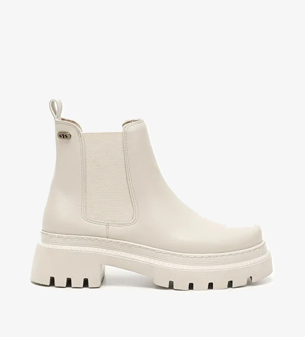 TEN Yuvarlak Burun Kadın Günlük Chelsea Bot 32145 - Görsel 1