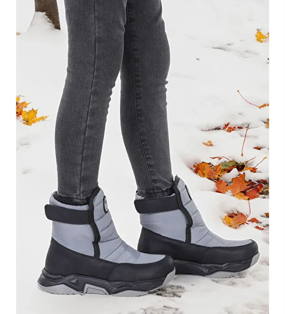 Monny Cırtlı Erkek Çocuk Kar Botu - Görsel 1