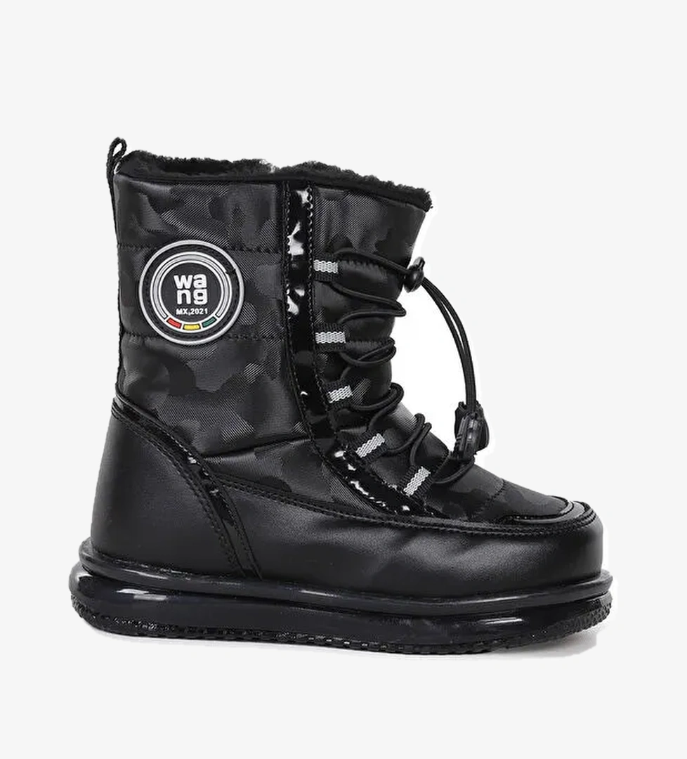 Cern Fermuarlı Kız Çocuk Bot Ayakkabı - Görsel 1