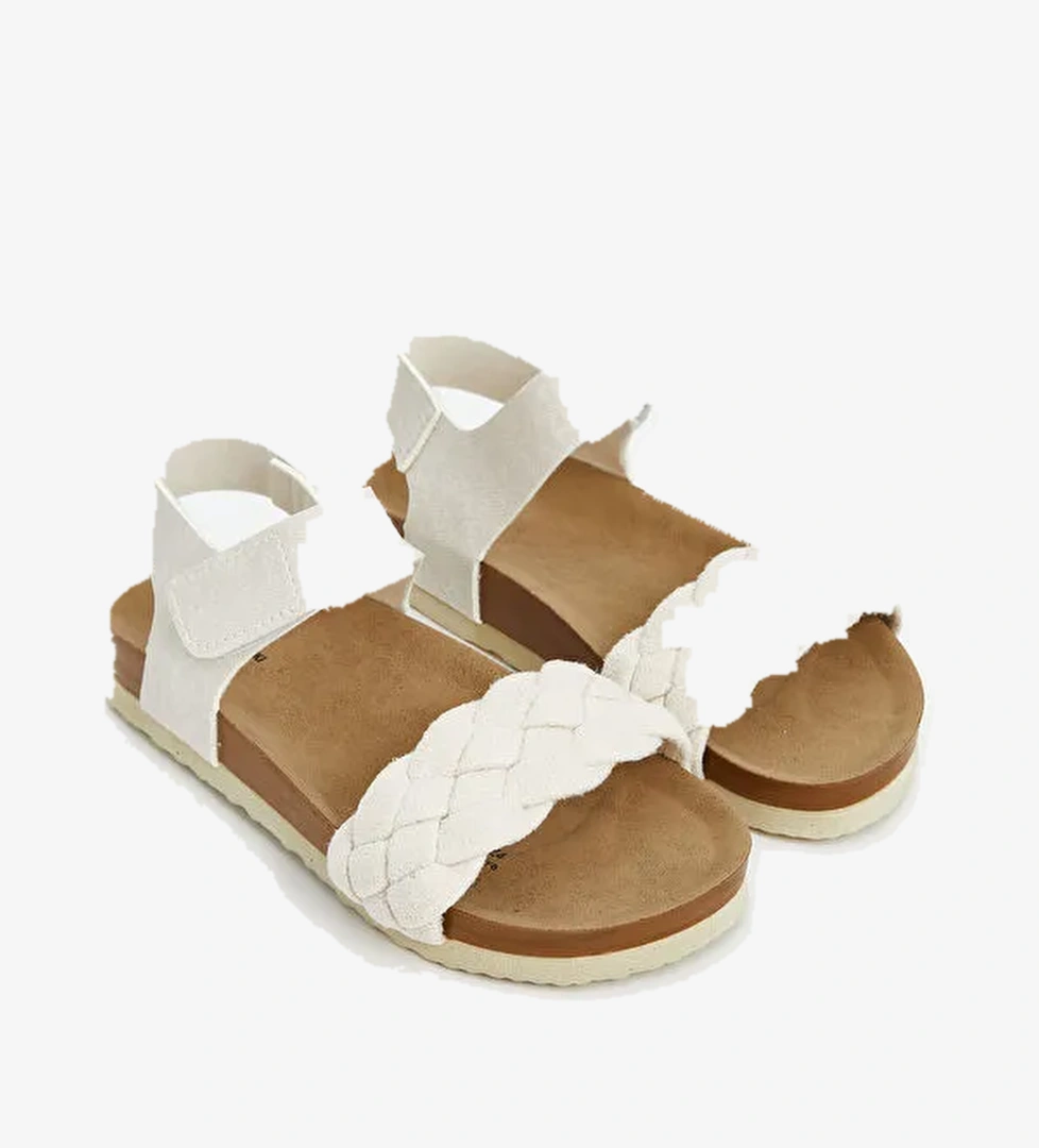 Cırt Cırtlı Kız Çocuk Sandalet - Görsel 1