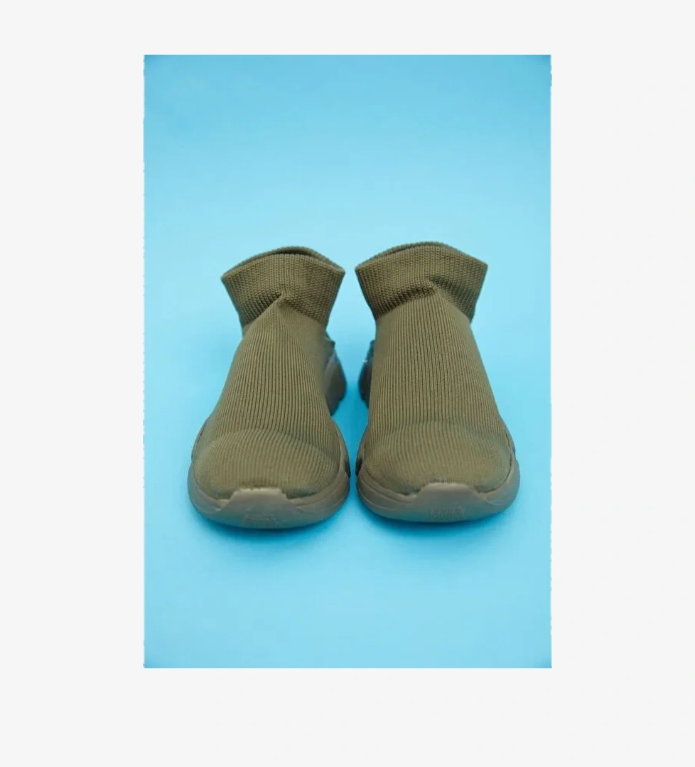 Superb Çorap Ayakkabı Haki - Görsel 1