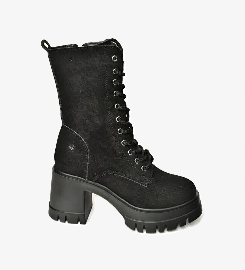 T9735590 Siyah Kadın Bot - Görsel 1