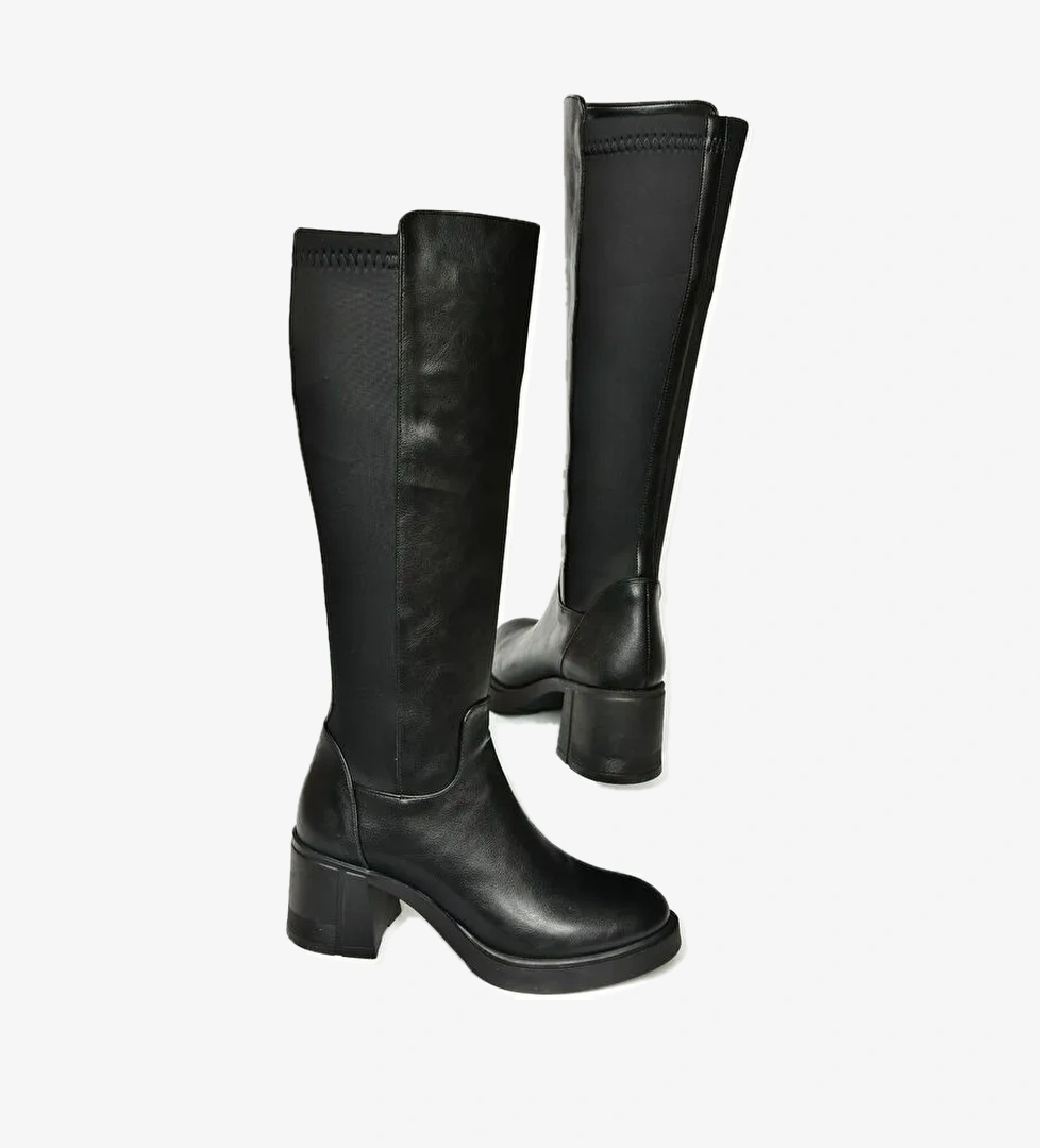 T2821323 Siyah Kadın Çizme - Görsel 1