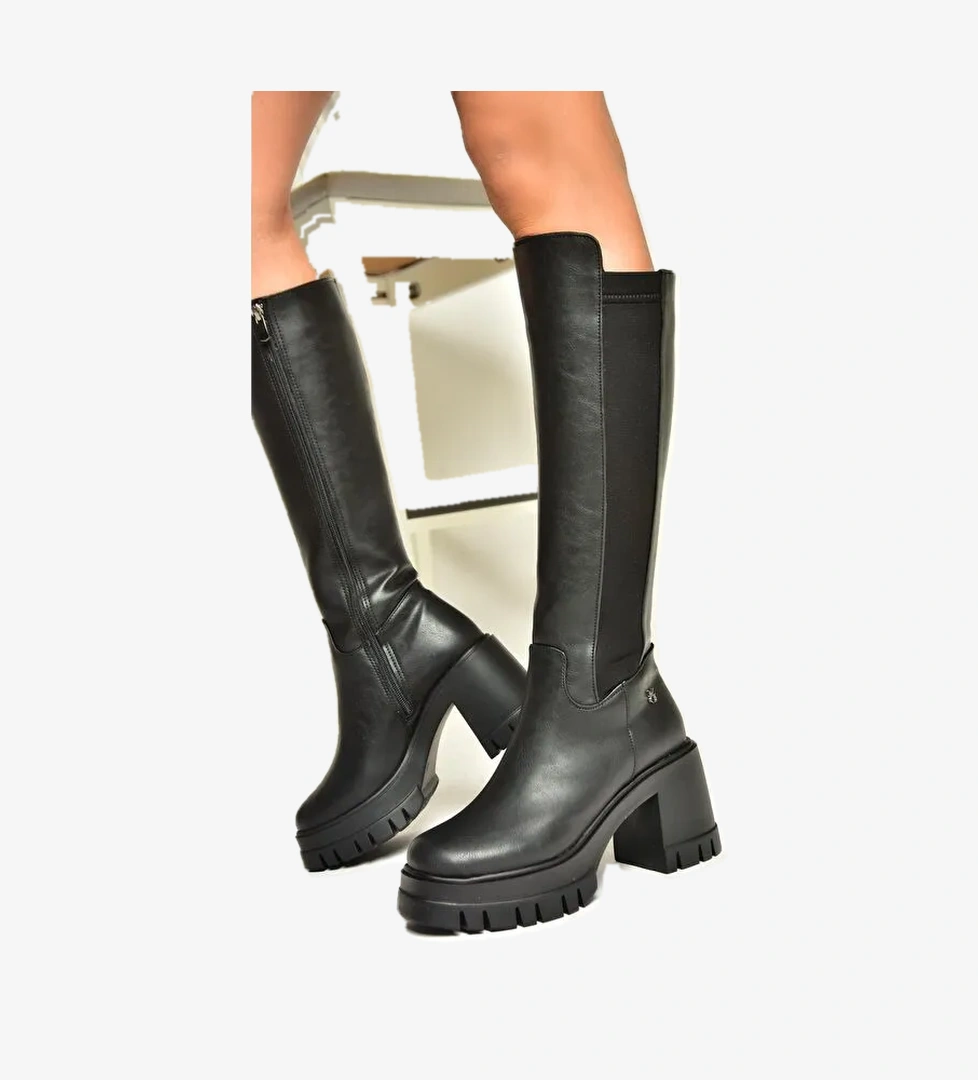 T9733900 Siyah Kadın Çizme