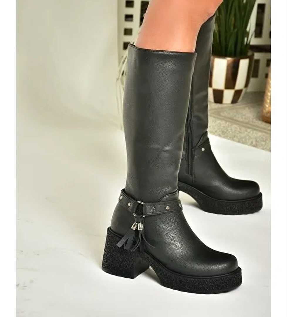 T9962240 Siyah Kadın Çizme