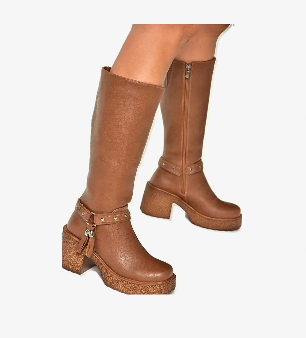 T9962240 Taba Kadın Çizme - Görsel 1