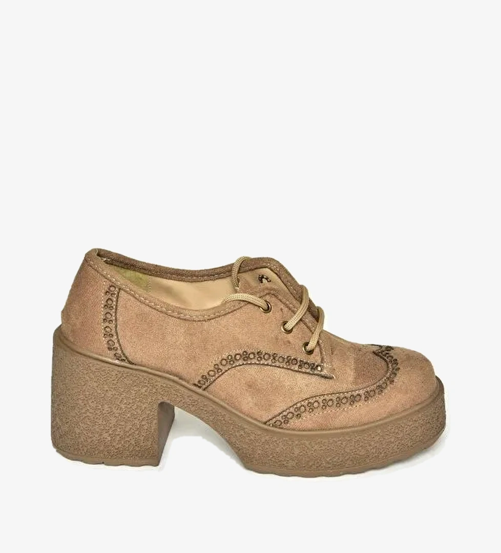 T9961570 Vizon Kadın Topuklu Ayakkabı