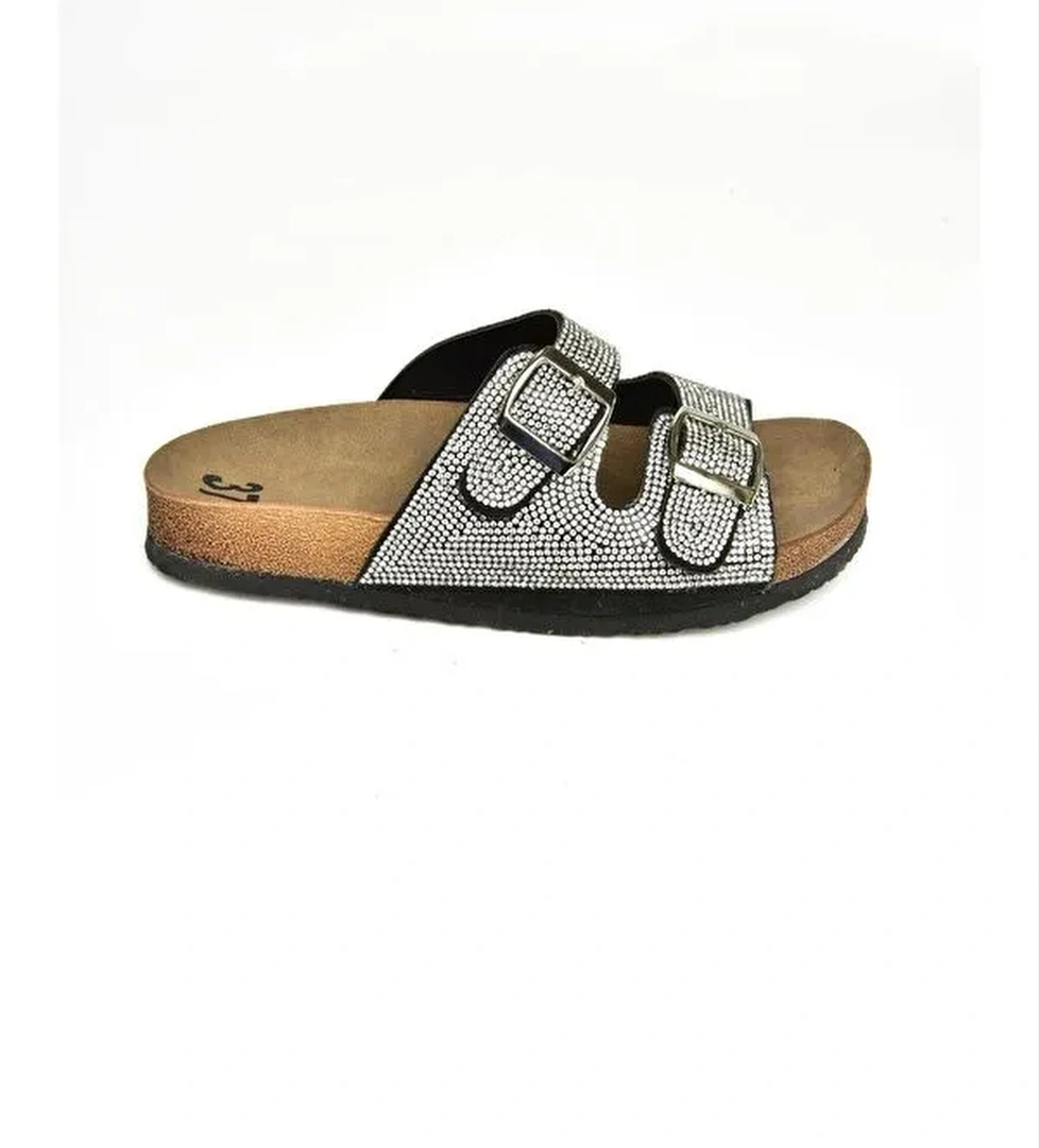 S7775275 Siyah Kadın Terlik - Görsel 1