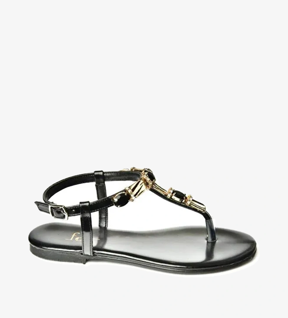 S2720961 Siyah Kadın Sandalet - Görsel 1