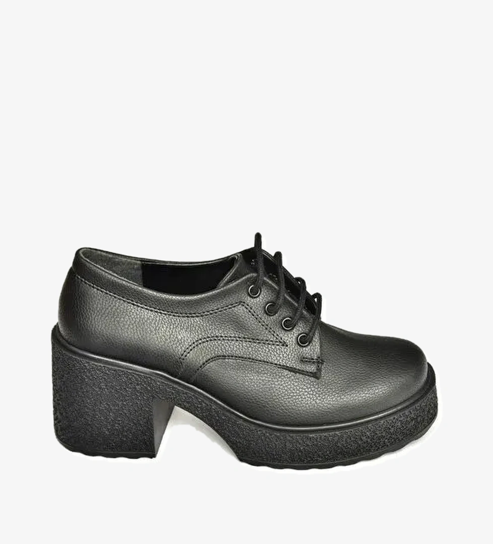 T9961540 Siyah Kadın Topuklu Ayakkabı