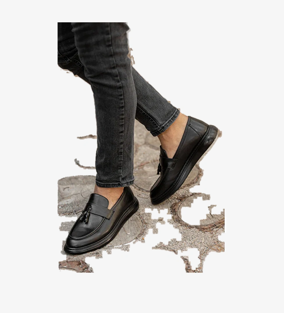 D0230 Günlük Ortopedik Erkek Klasik Ayakkabı - Görsel 1