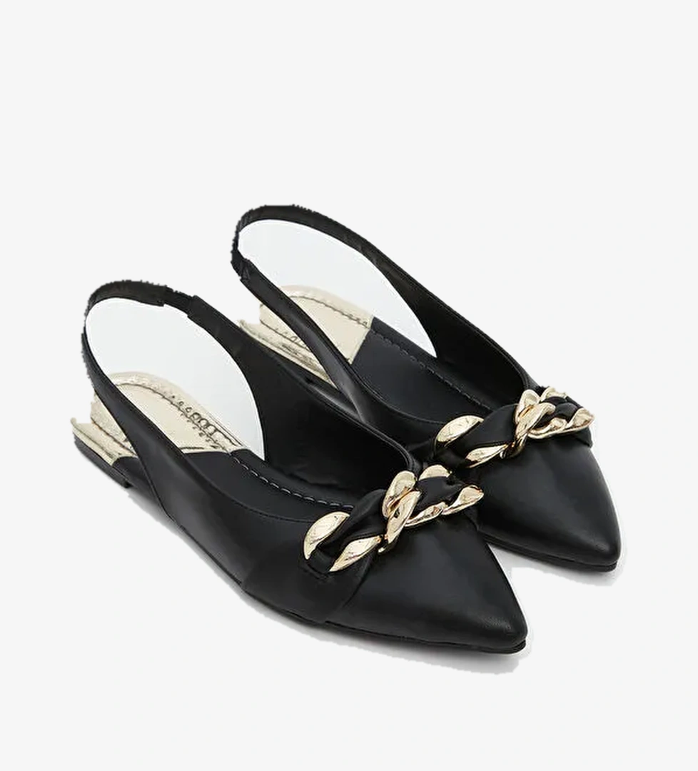 Lcw Steps Bej Lcw Steps Sivri Burun Kadın Babet