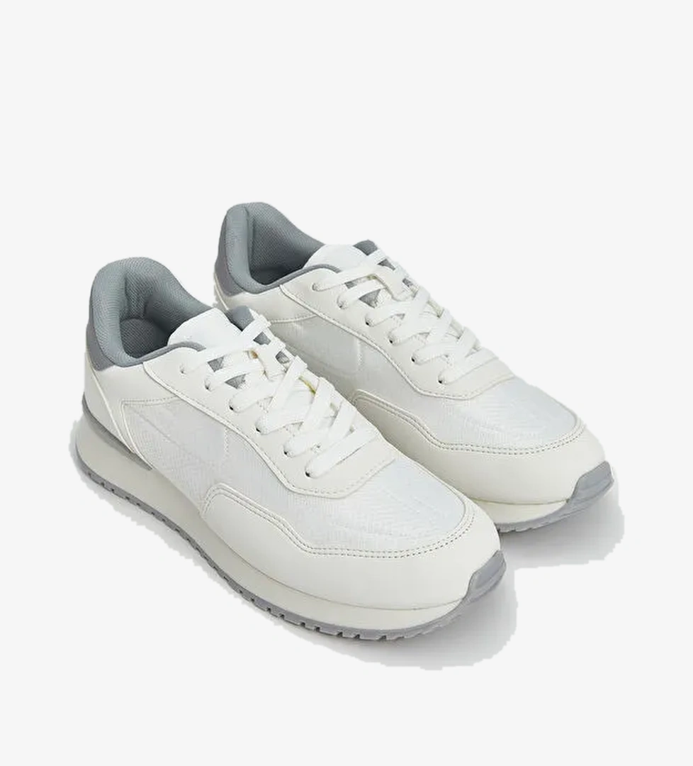 Lcw Steps Bej Lcw Steps Bağcıklı Kadın Spor Ayakkabı