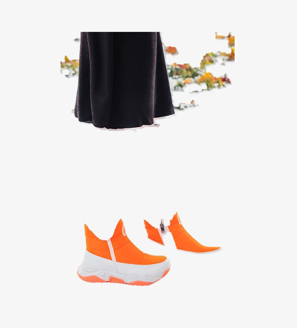 Pamela Fermuarlı Kız Çocuk Kar Botu - Görsel 1