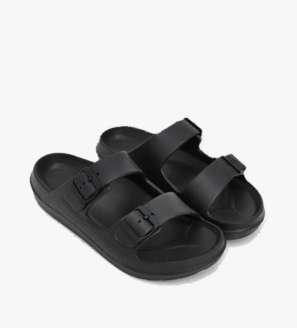 Lcw Steps Mavi Lcw Steps Çift Bantlı Erkek Terlik