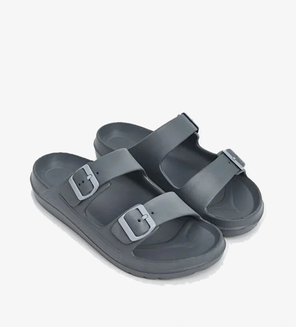 Lcw Steps Mavi Lcw Steps Çift Bantlı Erkek Terlik