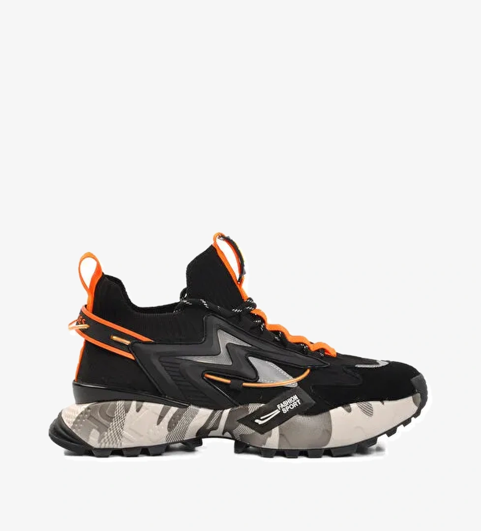 Siyah Erkek Spor Ayakkabı 24K574 - Görsel 1