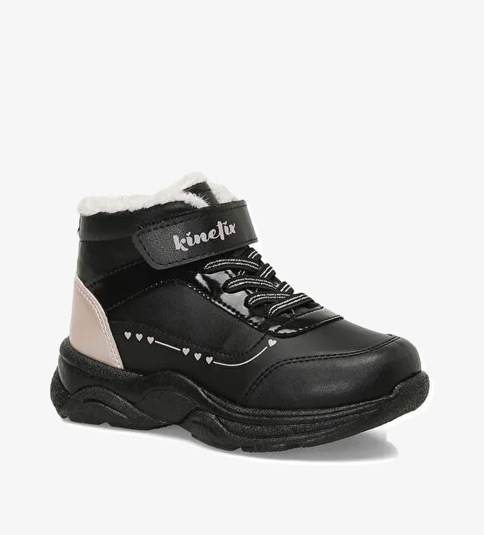 NASTA 4PR Siyah Kız Çocuk Sneaker Bot - Görsel 1