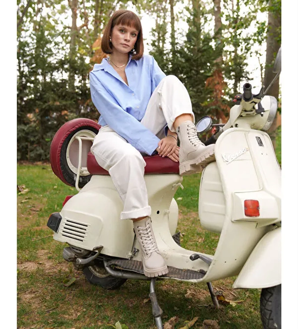 Katiya Soğuk Geçirmez Kadın Günlük Ortopedik Kışlık Bot - Görsel 1