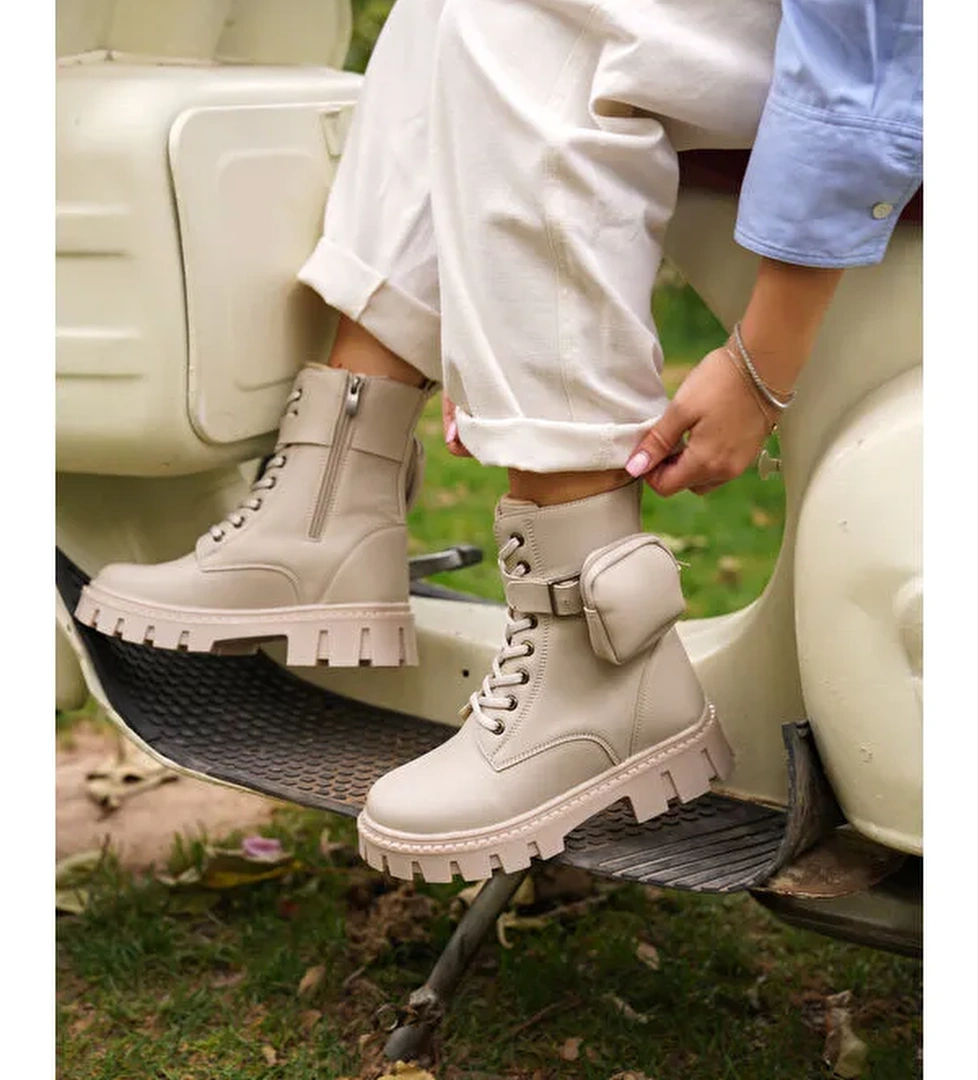 Alyona Soğuk Geçirmez Kadın Günlük Ortopedik Kışlık Bot - Görsel 1