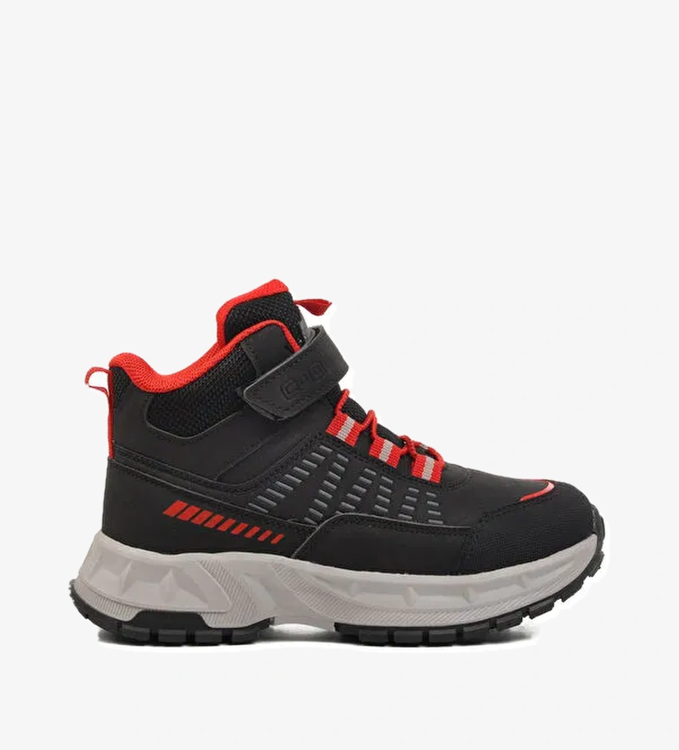 Siyah Poliüretan Çocuk Outdoor Bot Tiger F - Görsel 1